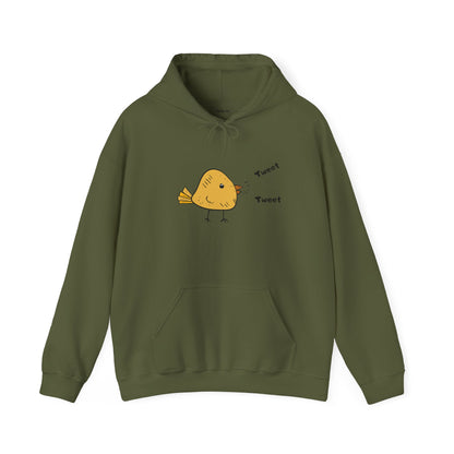 Tweet. Tweet. Unisex Hooded Sweatshirt.