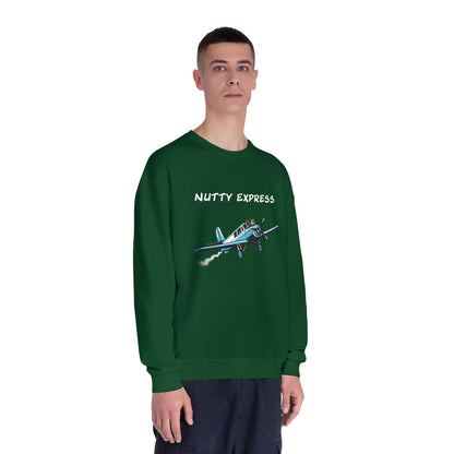 Nutty's Express Delivery. Always On-Time. Unisex NuBlend® Crewneck Sweatshirt