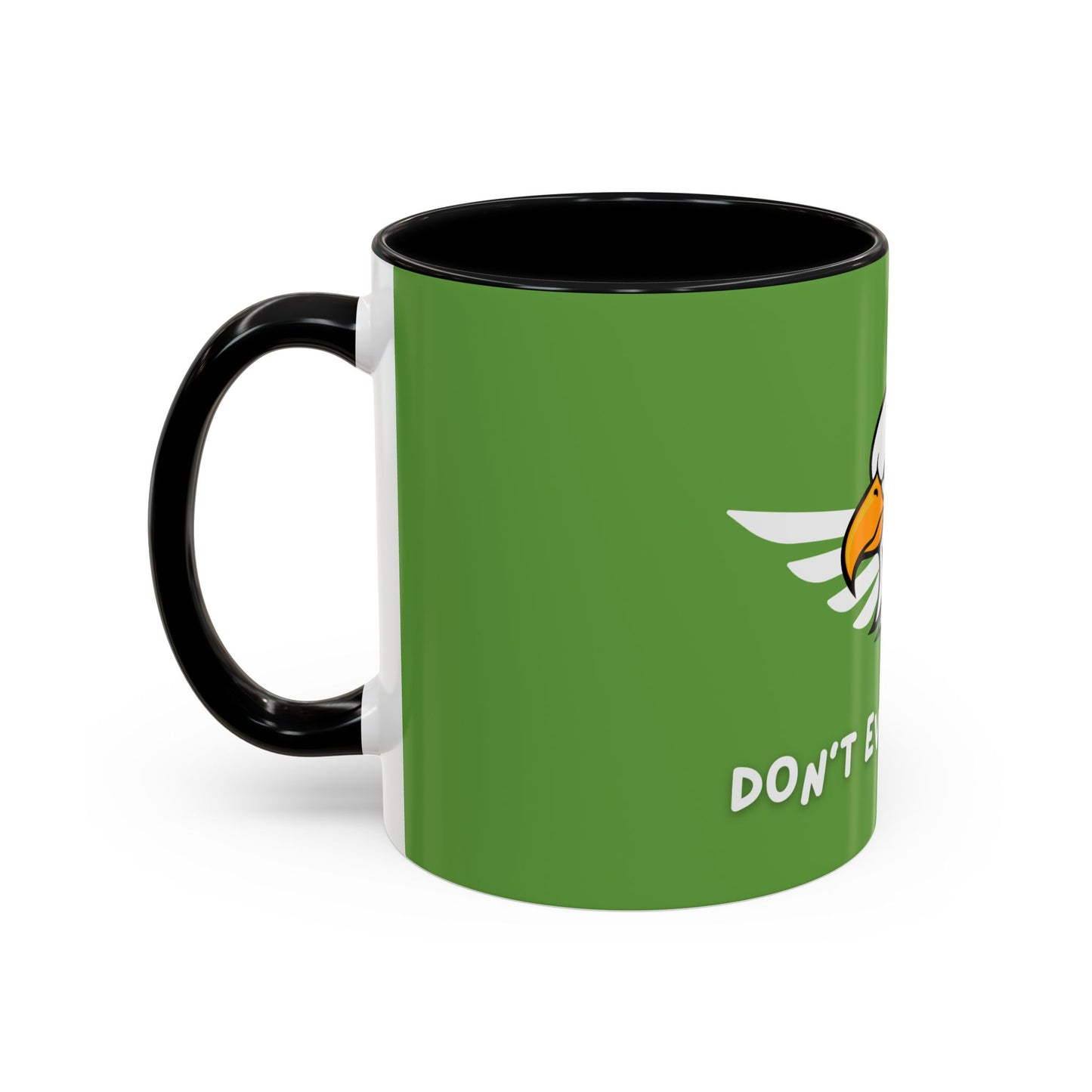 Don't Ever Give Up! Time Coffee Mug, 11oz