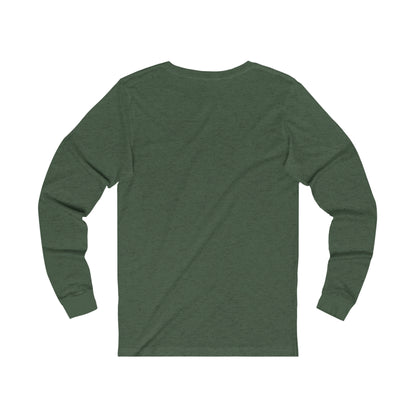 Sign of Love. Green Unisex Jersey Long Sleeve Tee