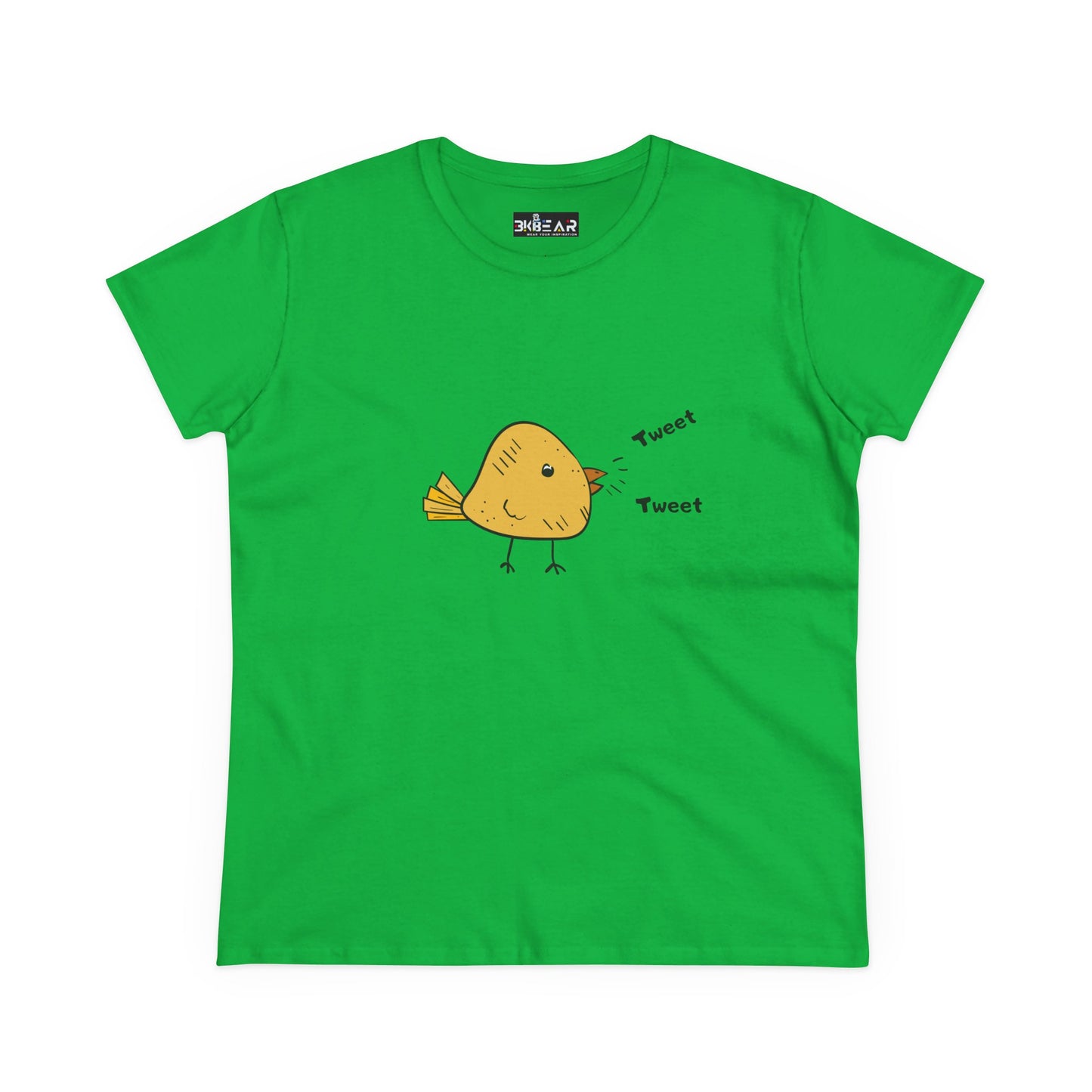 Tweet. Tweet. Women's Midweight Cotton Tee