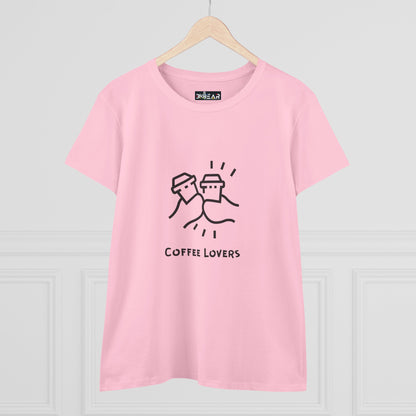 Coffee Lover. Women's Midweight Cotton Tee