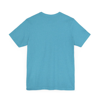 Solid Ocean Blue. Unisex Jersey Short Sleeve Tee