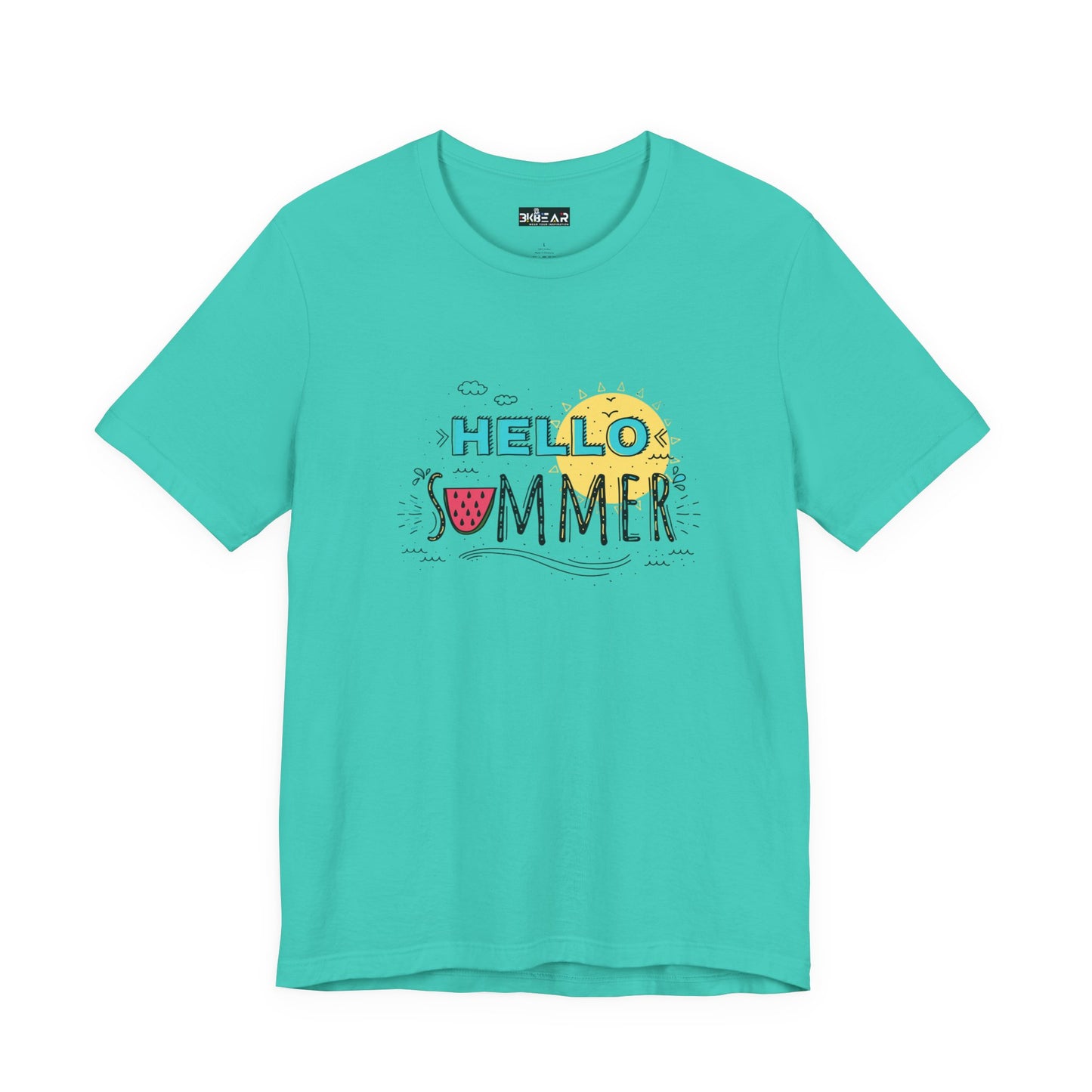 Hello Summer. Unisex Jersey Short Sleeve Tee