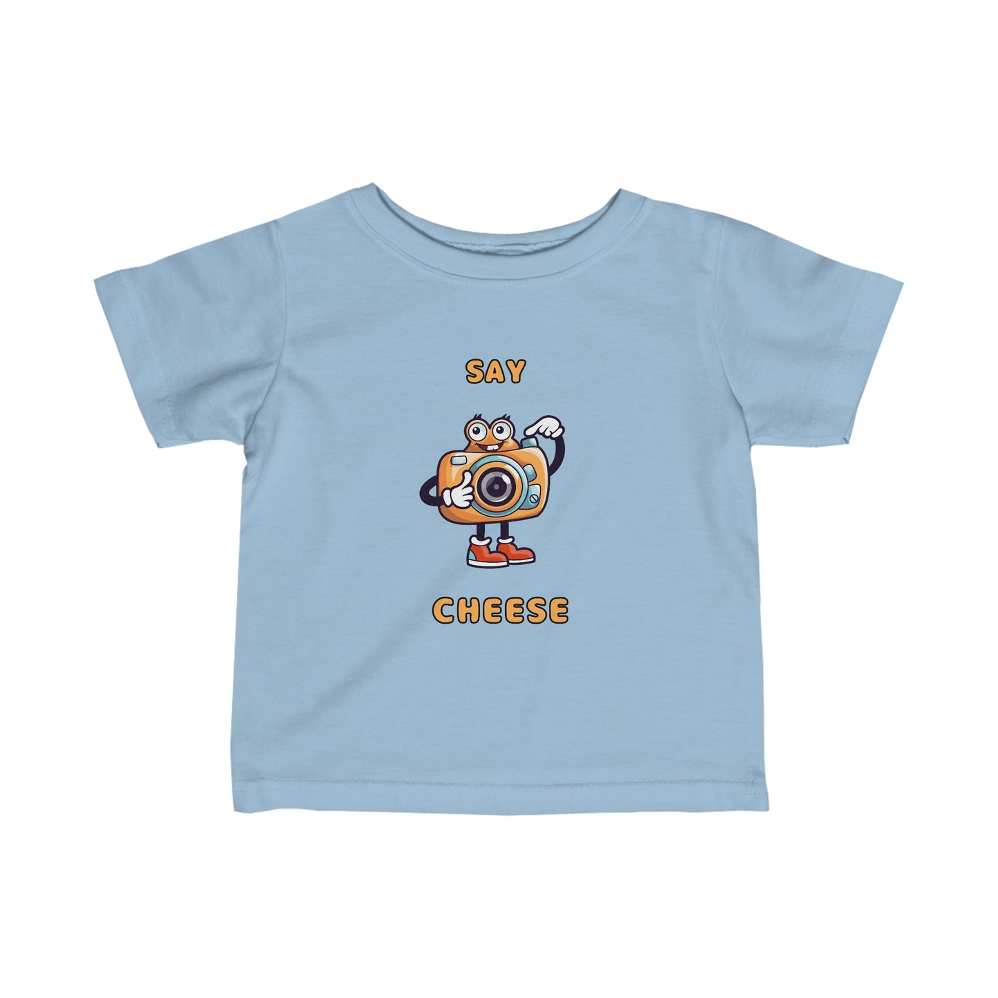 Say Cheese. Infant Fine Jersey Tee