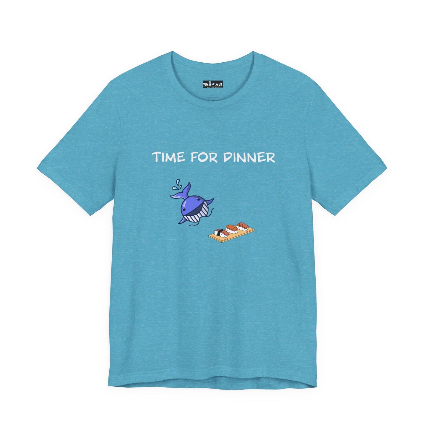 Time For Dinner. Unisex Jersey Short Sleeve Tee