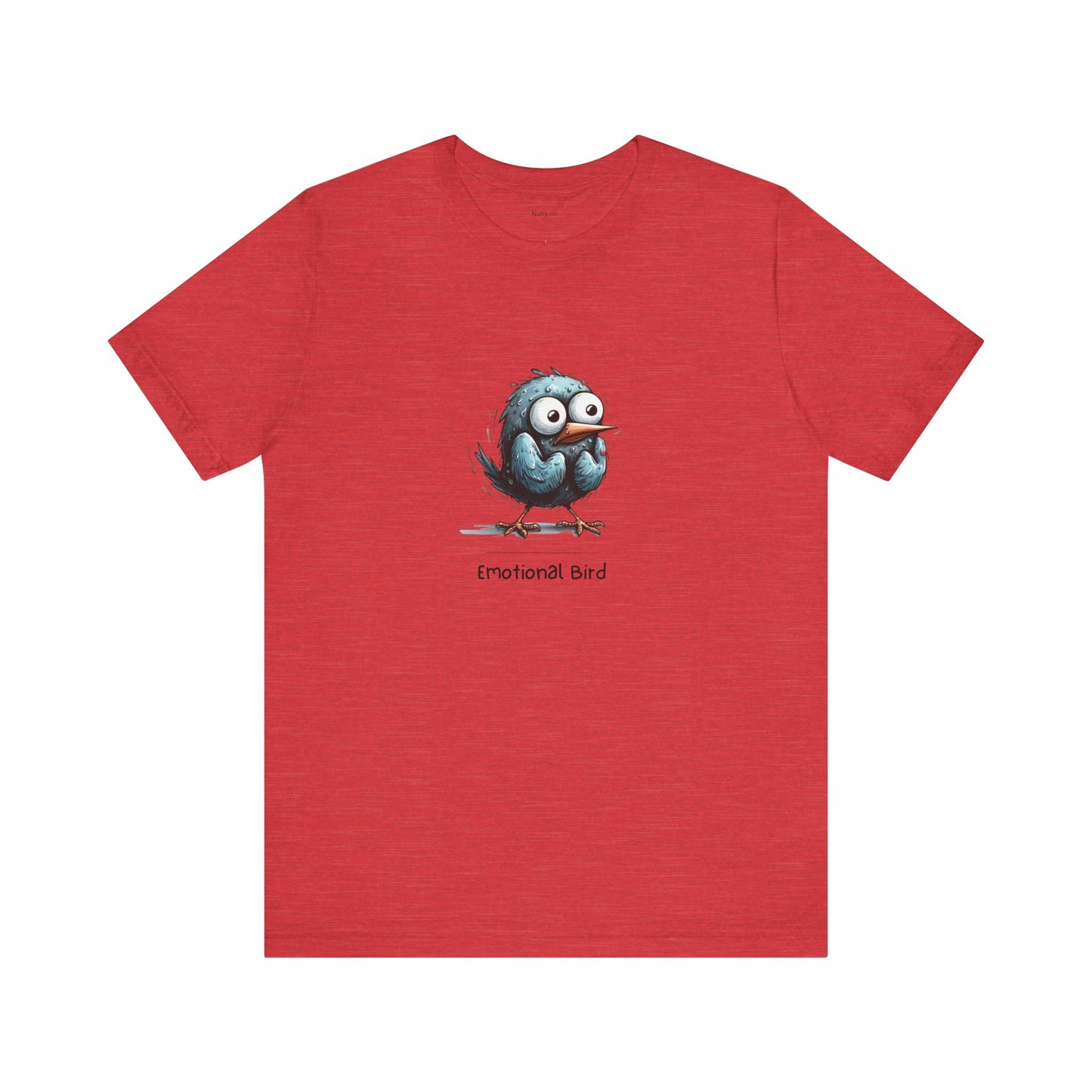 Emotional Bird. Unisex Jersey Short Sleeve Tee