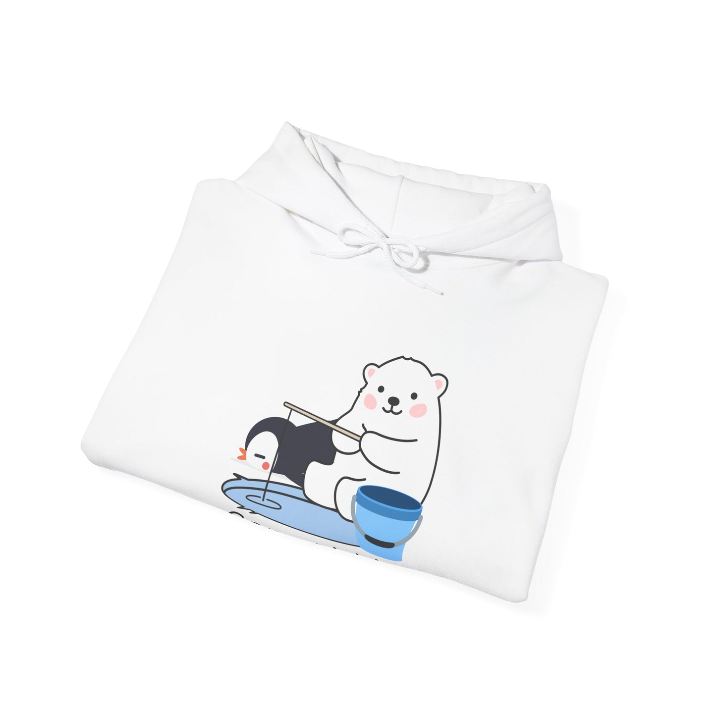 Gone Fishing. Unisex Hooded Sweatshirt.