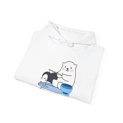 Gone Fishing. Unisex Hooded Sweatshirt.