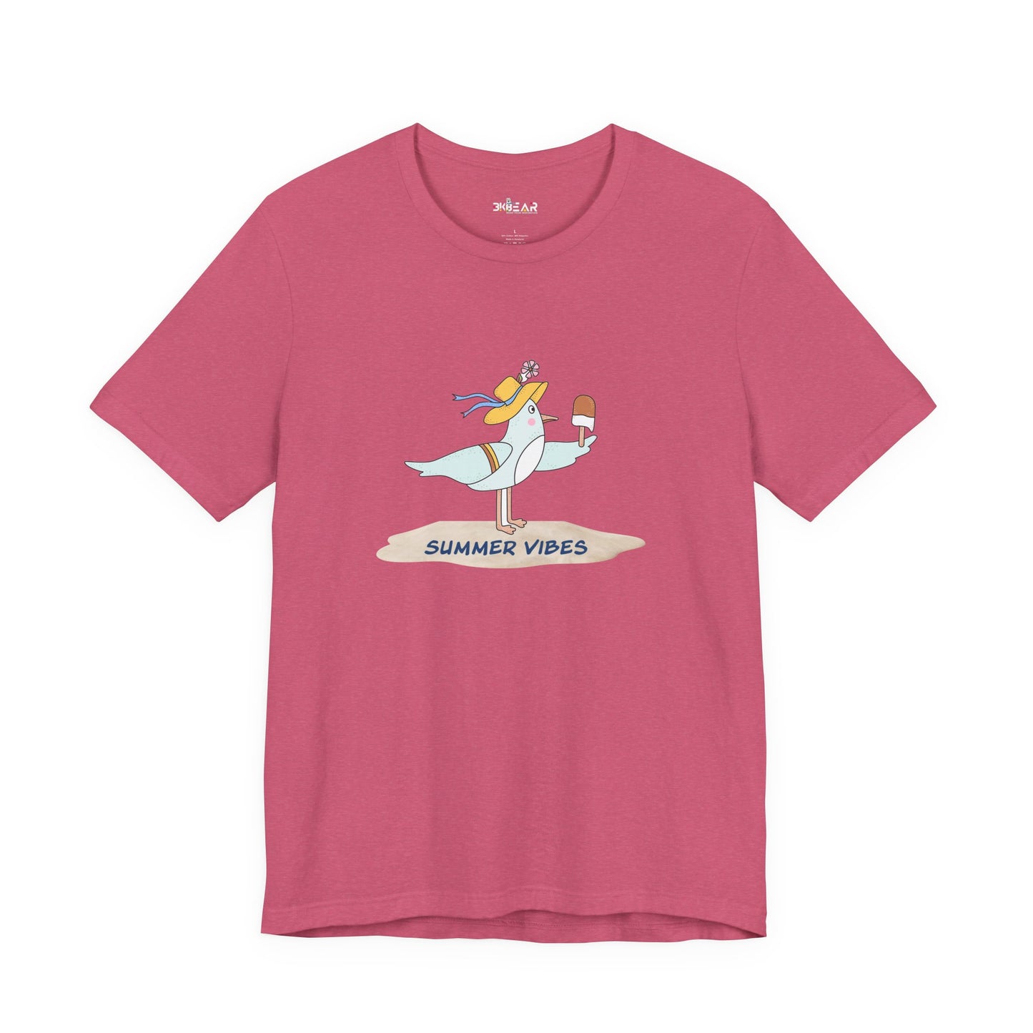 Regal Seagull Summer Vibes. Unisex Jersey Short Sleeve Tee