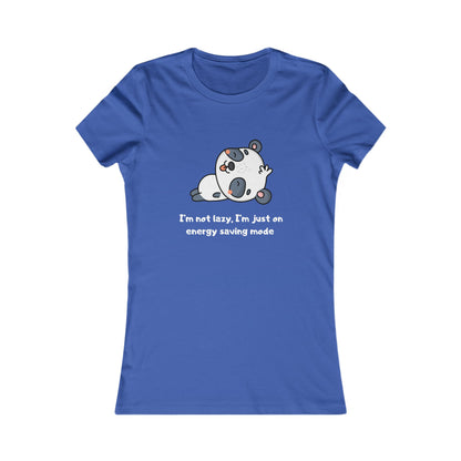 I'm Not Sleeping I'm on Energy Saving Mode, Women's Favorite Tee