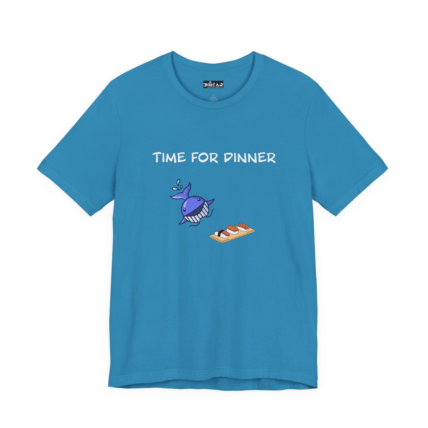 Time For Dinner. Unisex Jersey Short Sleeve Tee