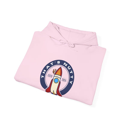 That's Nutty On A Rocket Ship Hooded Sweatshirt