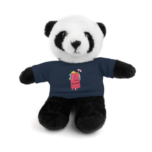 I Love Summer Panda. Stuffed Animals with Tee