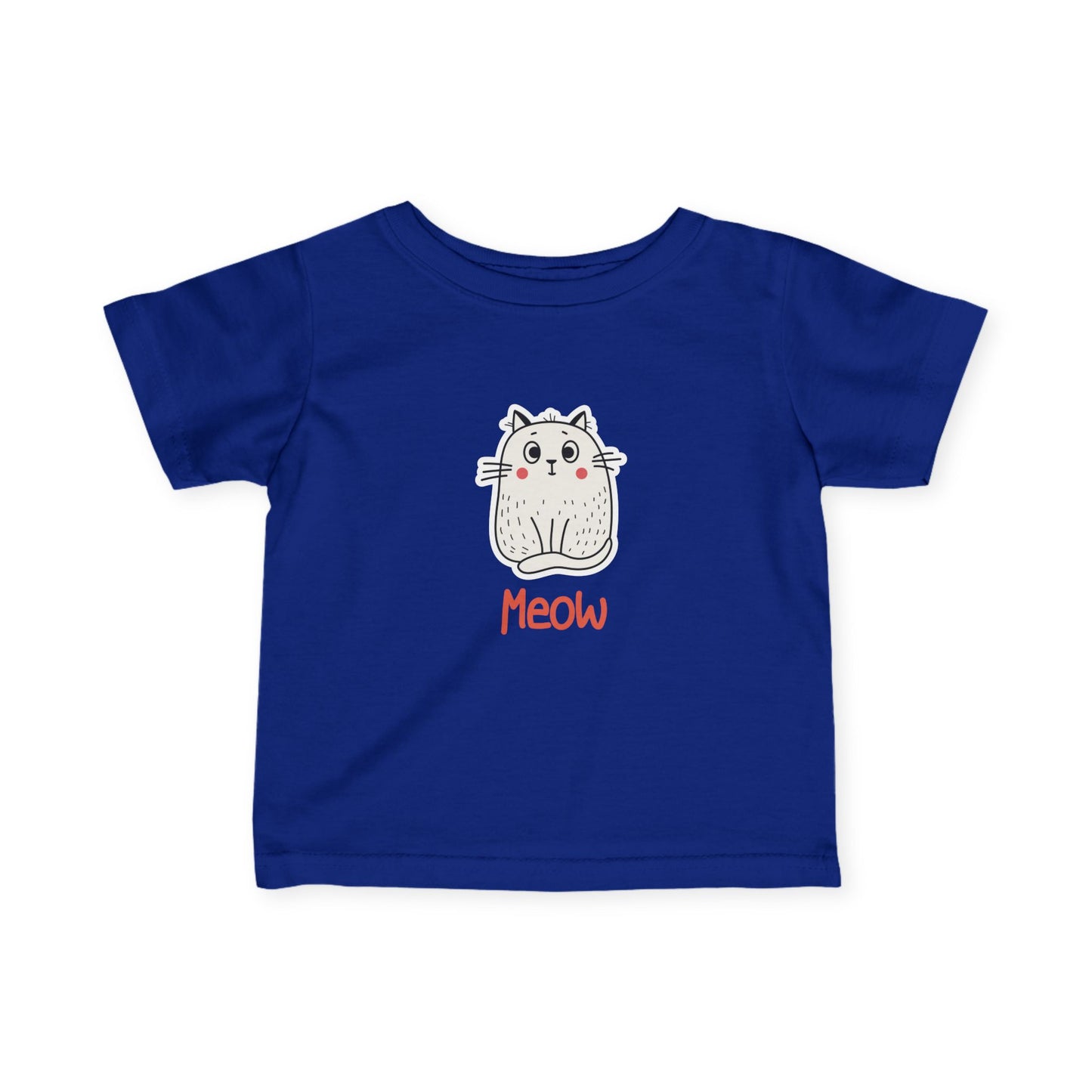 Loki The Cat. Meow. Infant Fine Jersey Tee