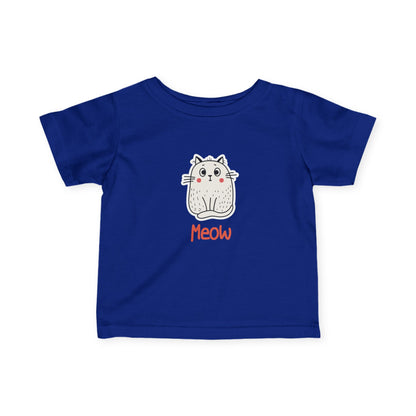 Loki The Cat. Meow. Infant Fine Jersey Tee