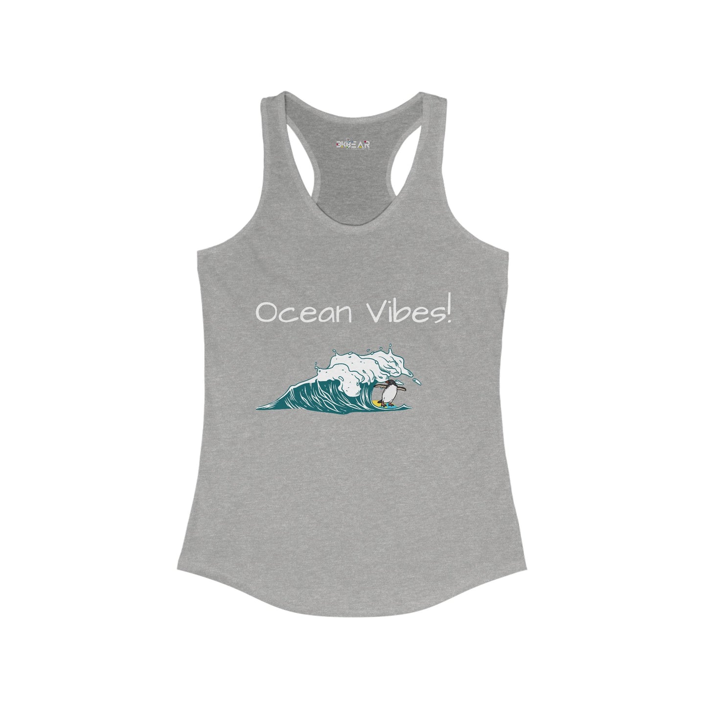 Ocean Vibes.  Women's Ideal Racerback Tank
