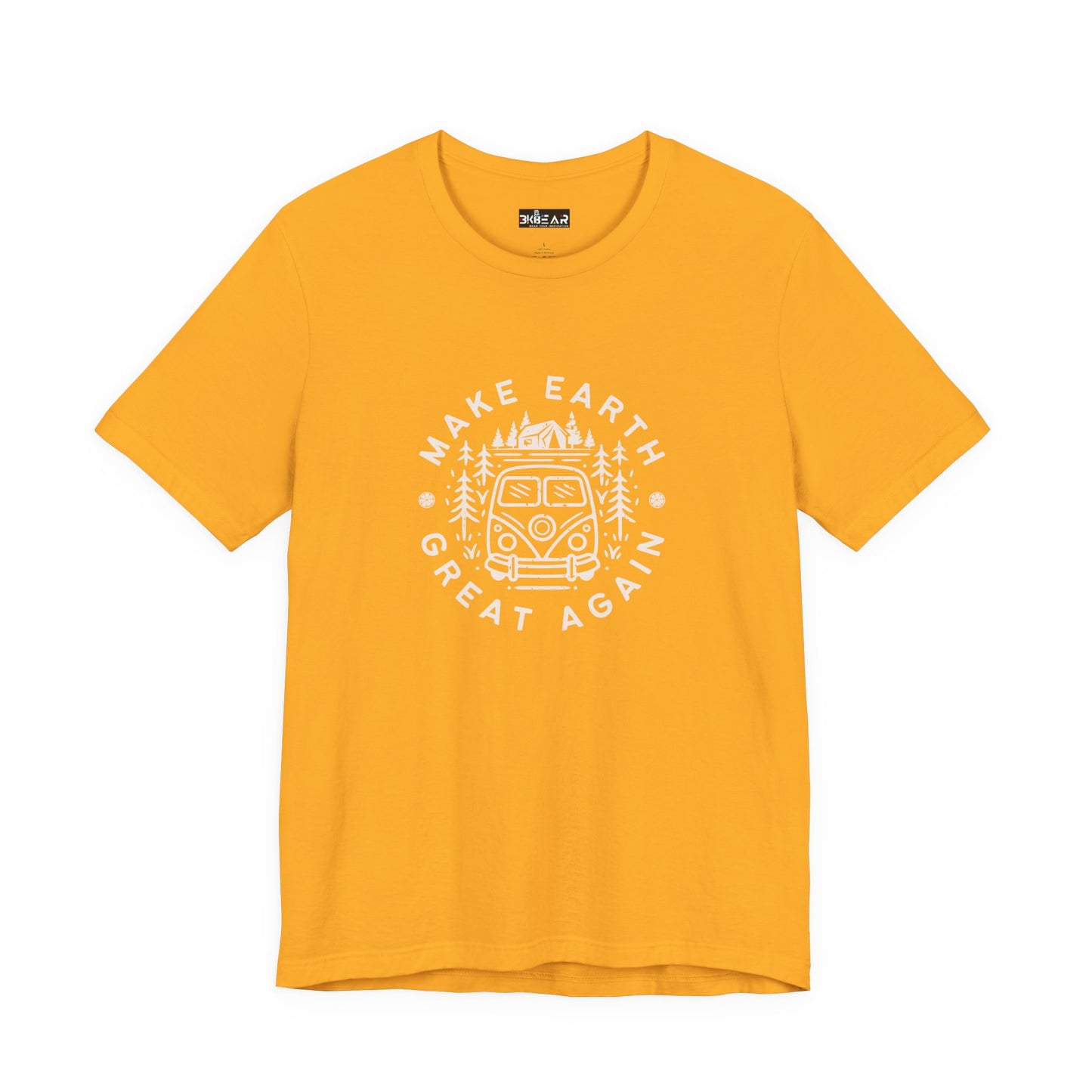 Make Earth Great Again. Relaxed mind. Unisex Jersey Short Sleeve Tee