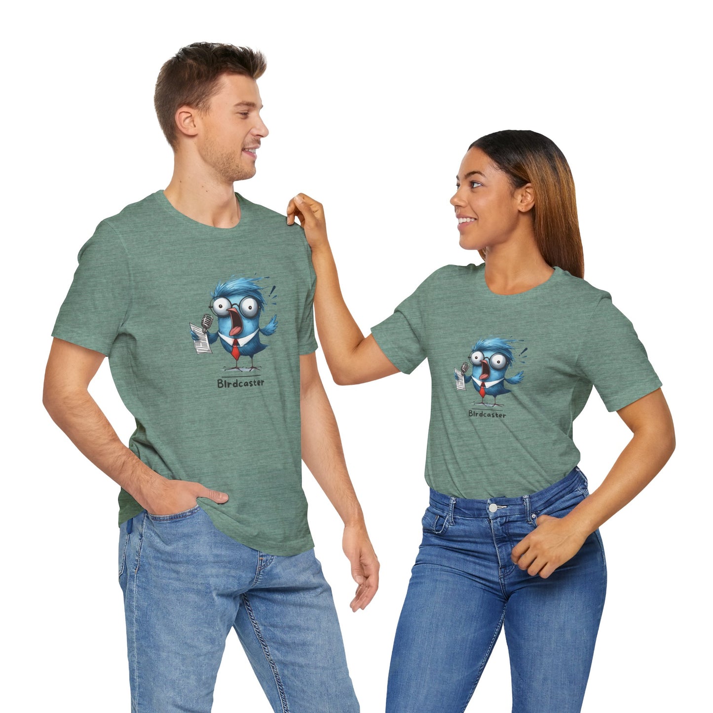Birdcaster. Unisex Jersey Short Sleeve Tee