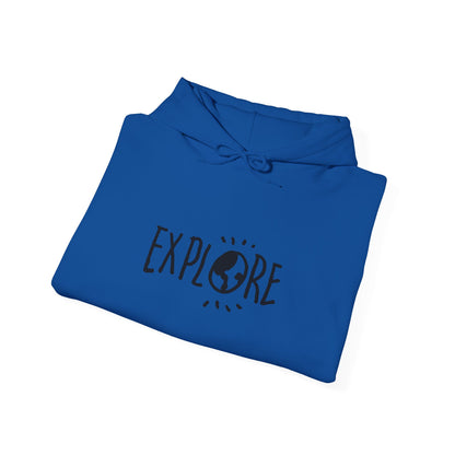 Explore Hoodie – Adventure Graphic Sweatshirt, Unisex Outdoor Hoodie