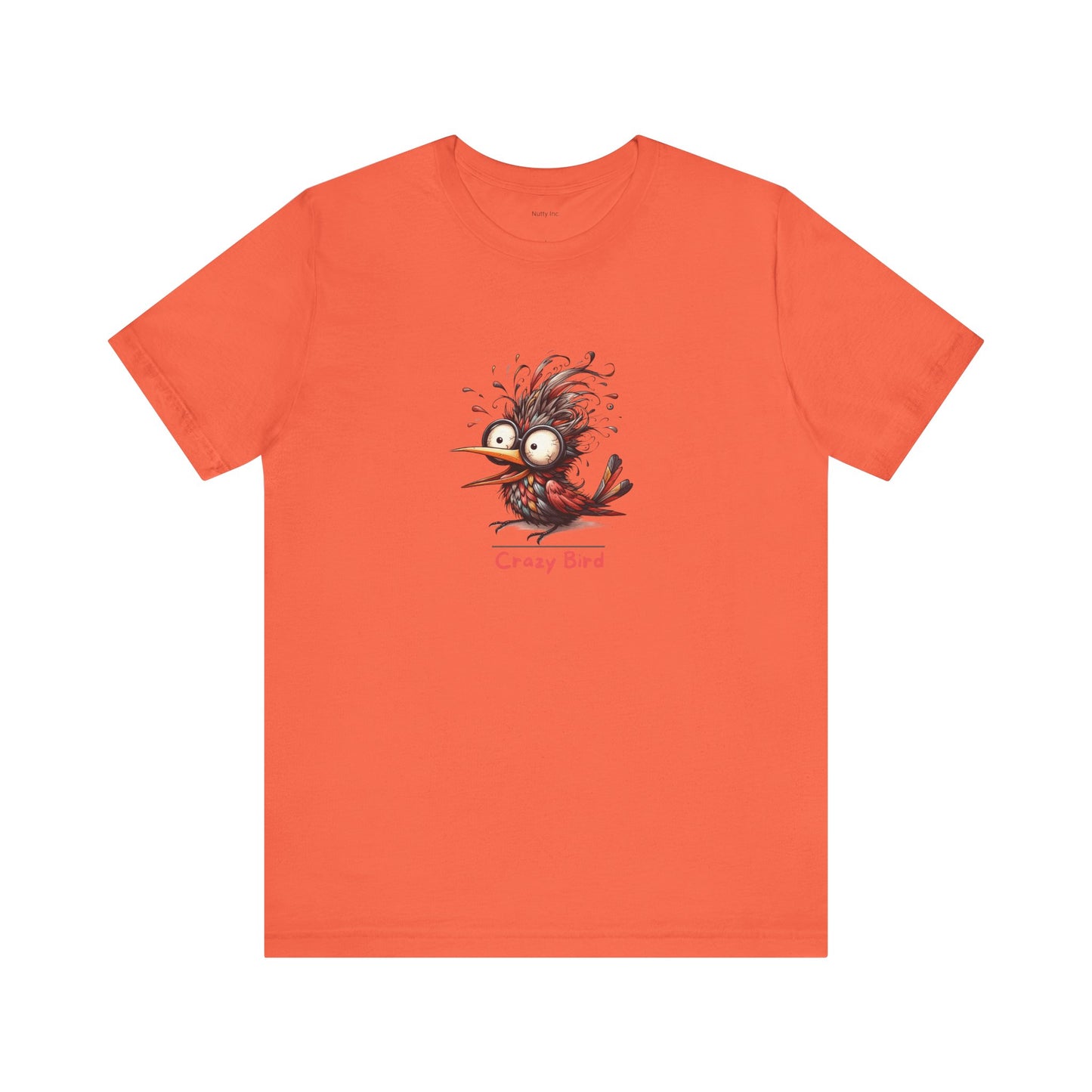 Crazy Bird. Unisex Jersey Short Sleeve Tee