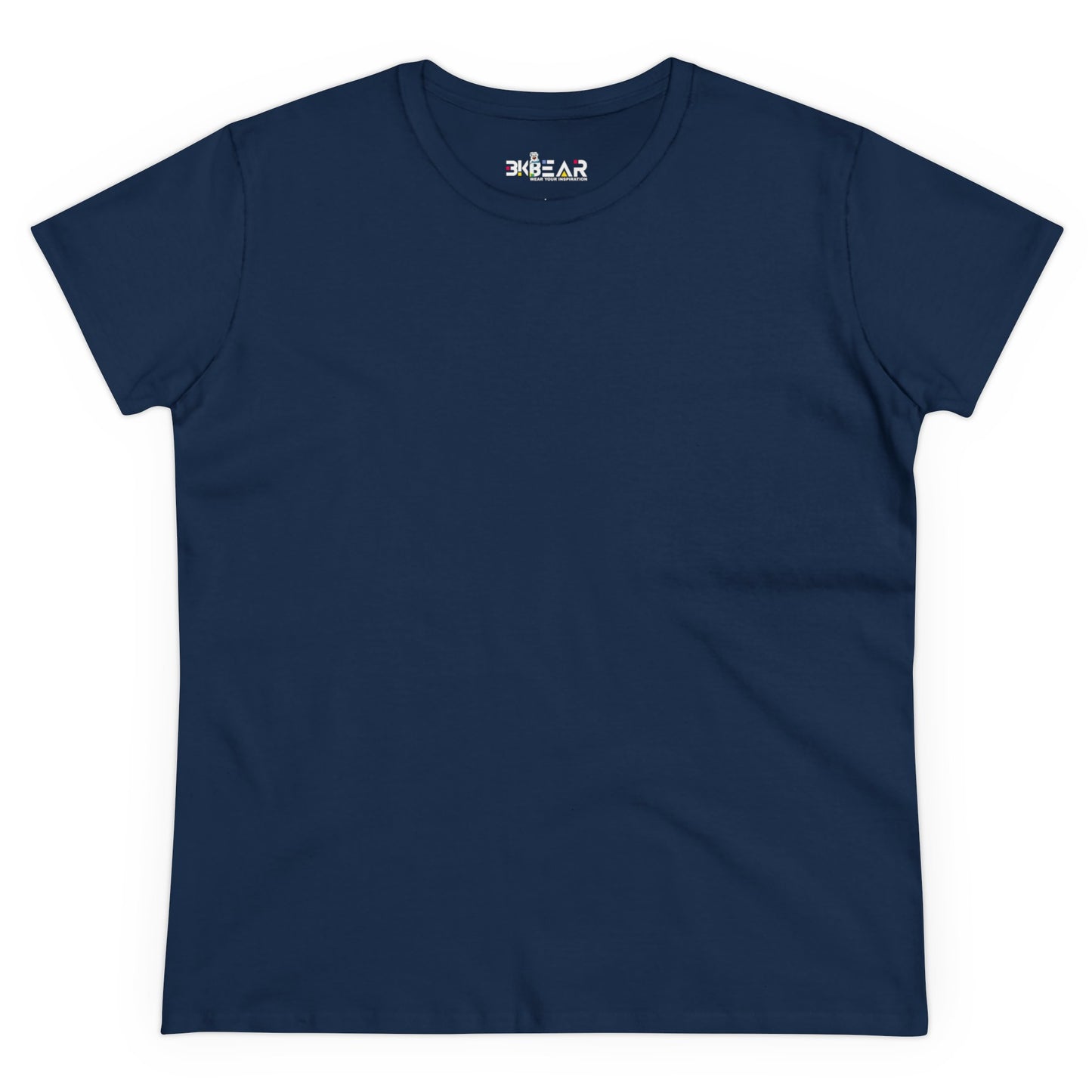 Solid Azalea. Women's Midweight Cotton Tee