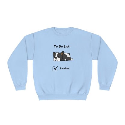 To Do List. Finished. Unisex NuBlend® Crewneck Sweatshirt