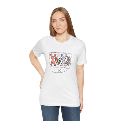 Sign of Love. XOXO.  Women's Unisex Jersey Short Sleeve Tee