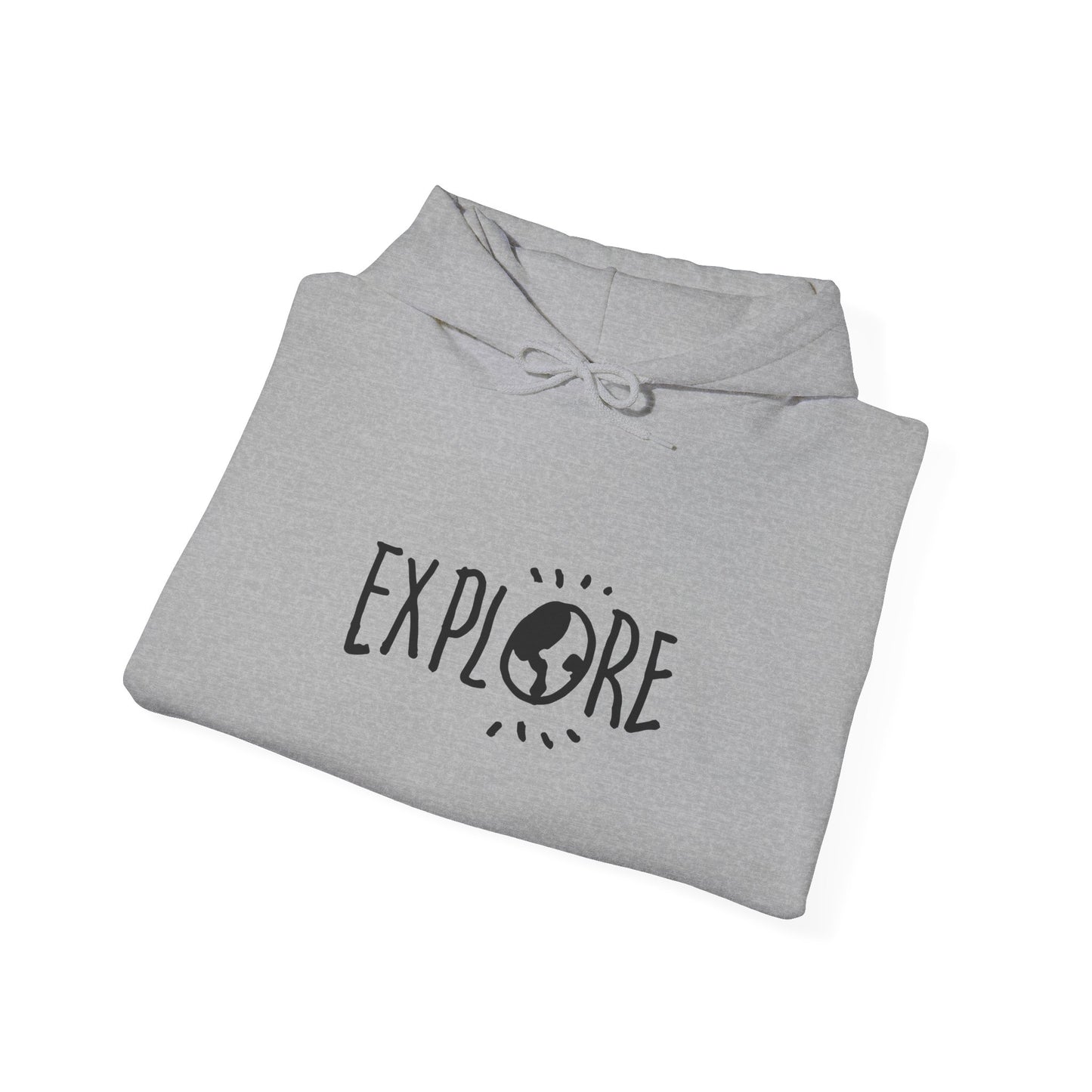 Explore Hoodie – Adventure Graphic Sweatshirt, Unisex Outdoor Hoodie
