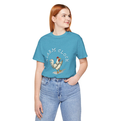 Alarm Clock. Unisex Jersey Short Sleeve Tee