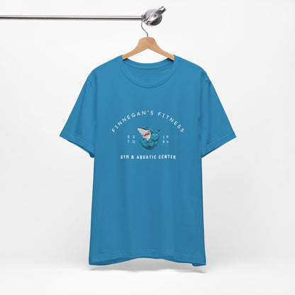 Finnegan's Fitness. Gym and Aquatic Center.  Unisex Jersey Short Sleeve Tee