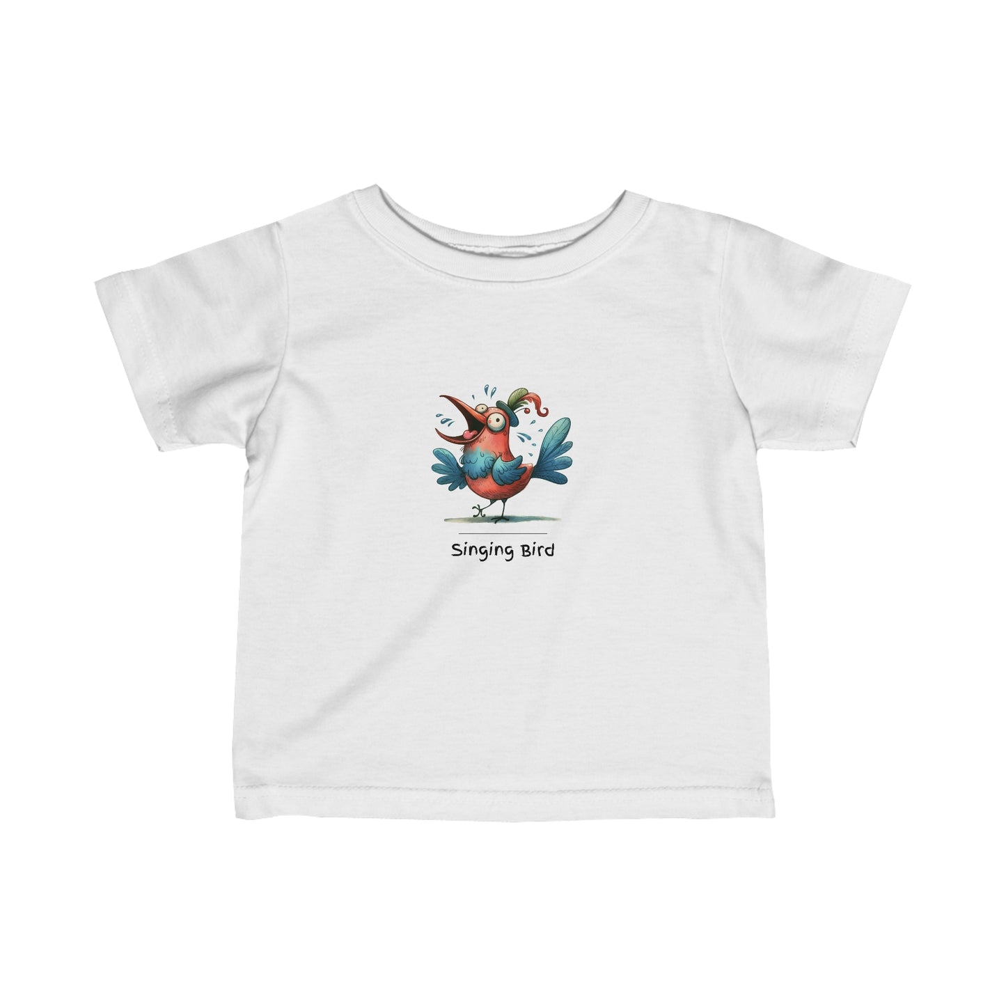 Singing Bird. Infant Fine Jersey Tee