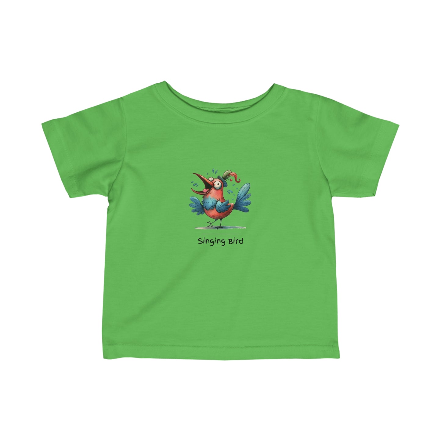 Singing Bird. Infant Fine Jersey Tee