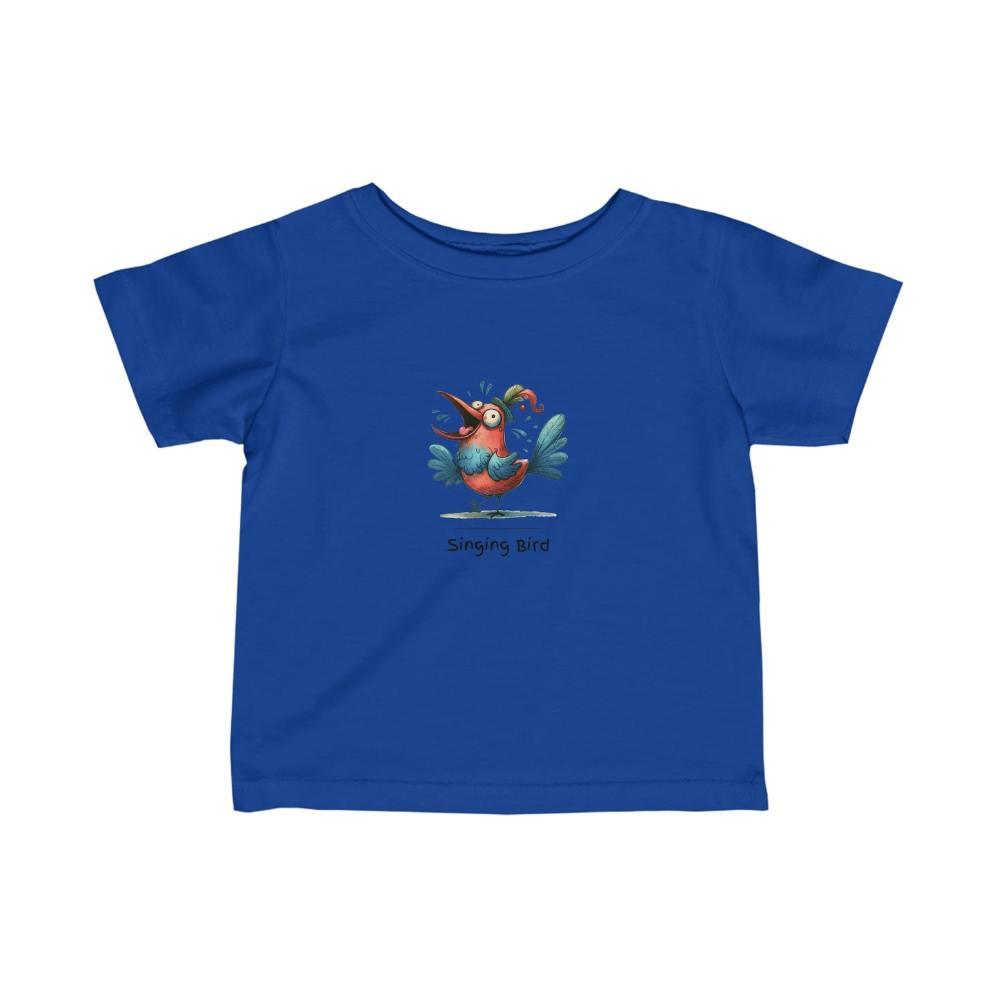 Singing Bird. Infant Fine Jersey Tee