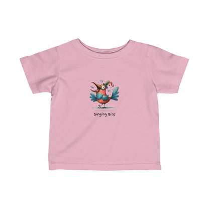 Singing Bird. Infant Fine Jersey Tee