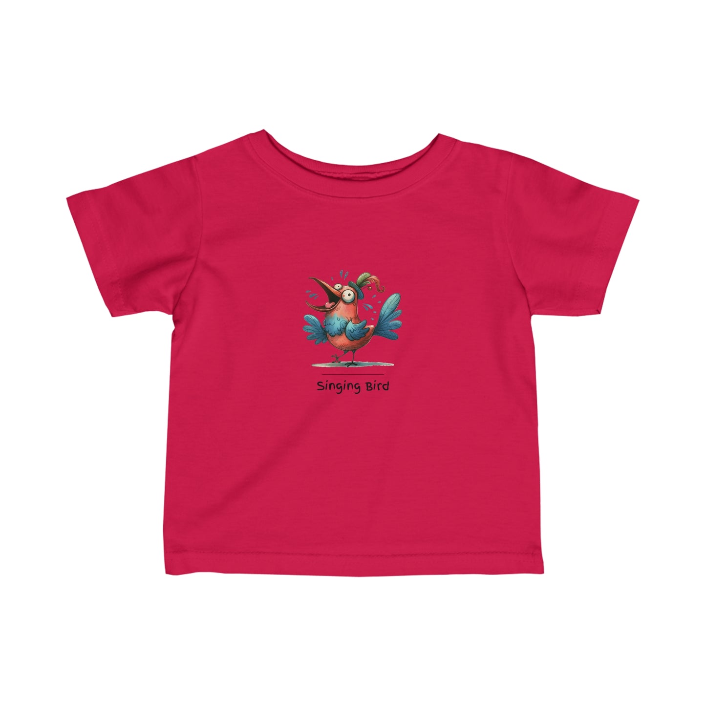 Singing Bird. Infant Fine Jersey Tee