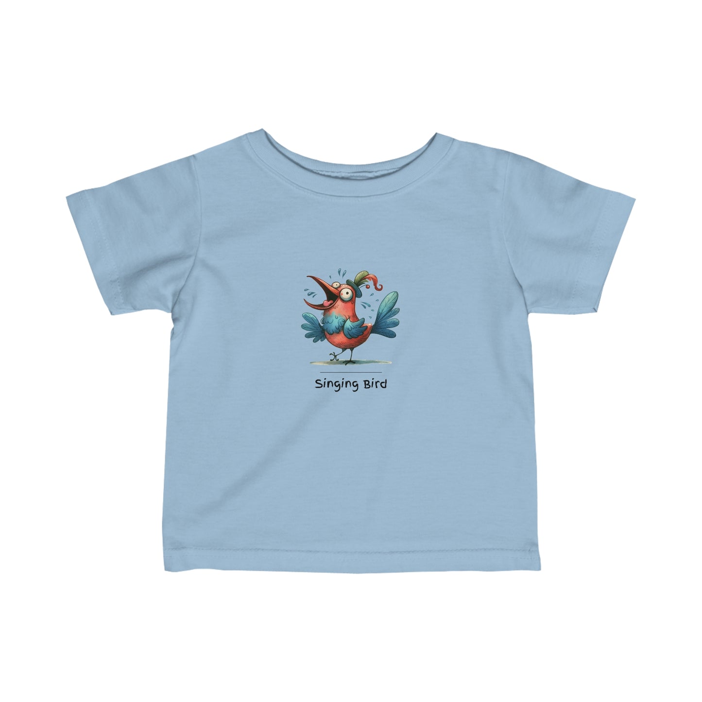 Singing Bird. Infant Fine Jersey Tee