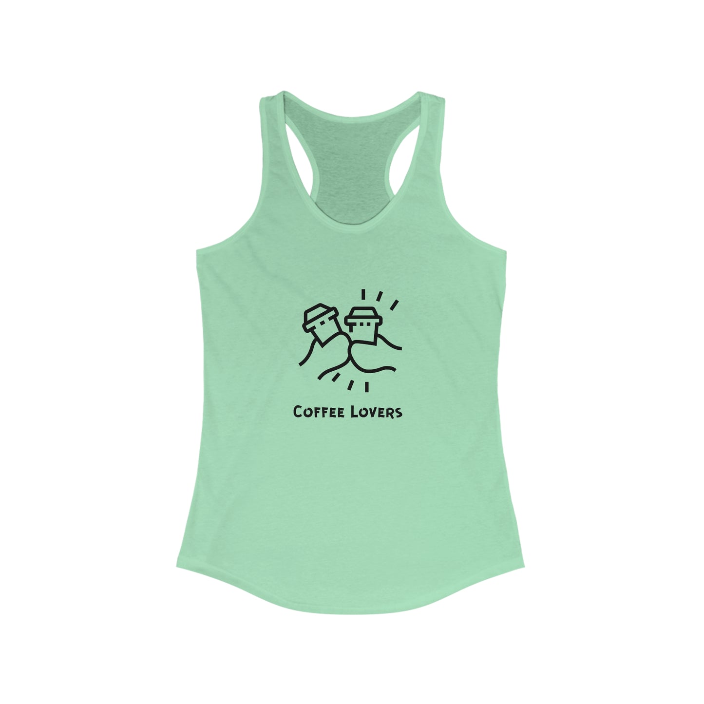 Coffee Lovers. Women's Ideal Racerback Tank