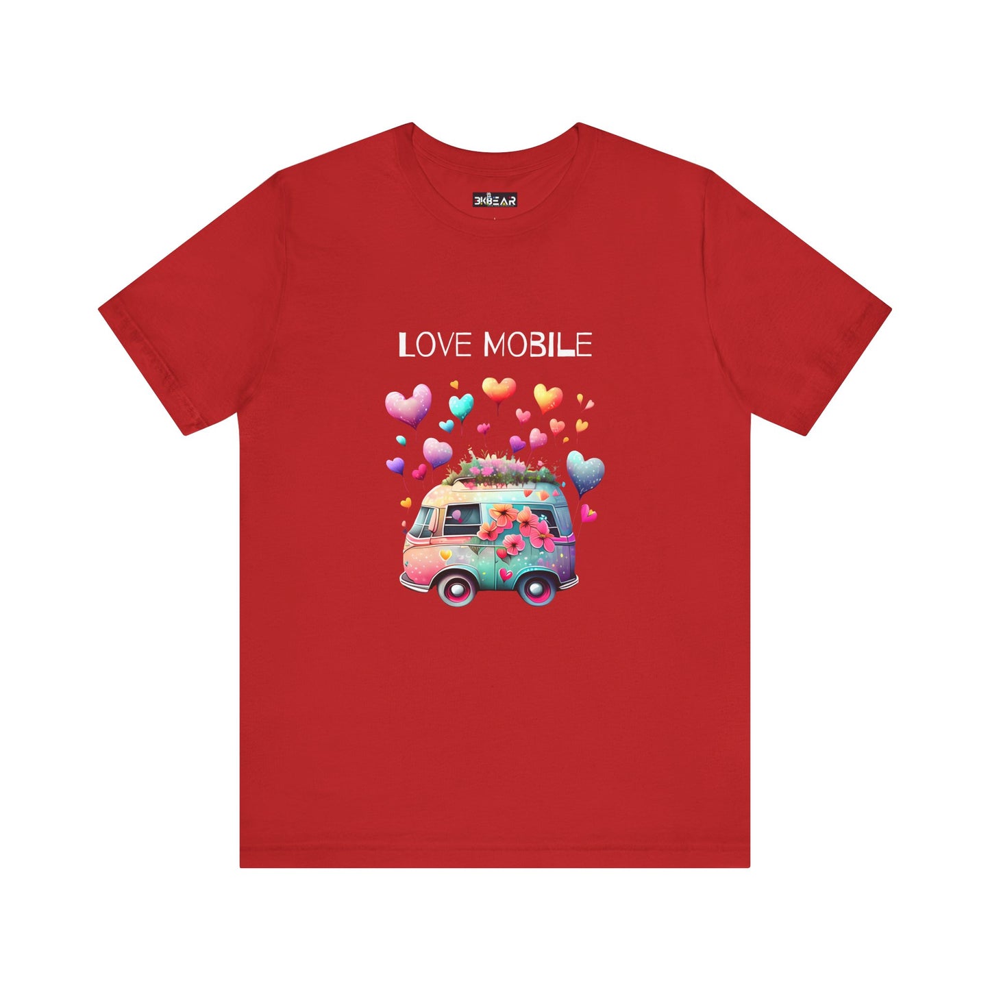 Love Mobile.  Unisex Short Sleeve Tee