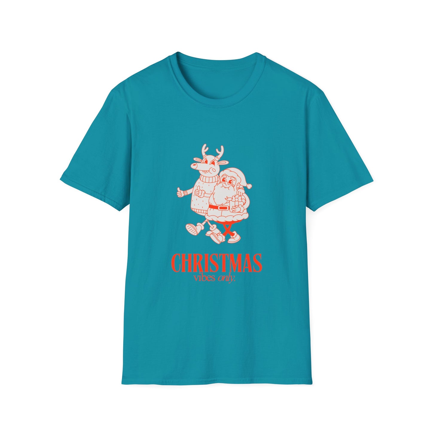 Christmas Vibes is So Cool, Unisex Softstyle T-Shirt