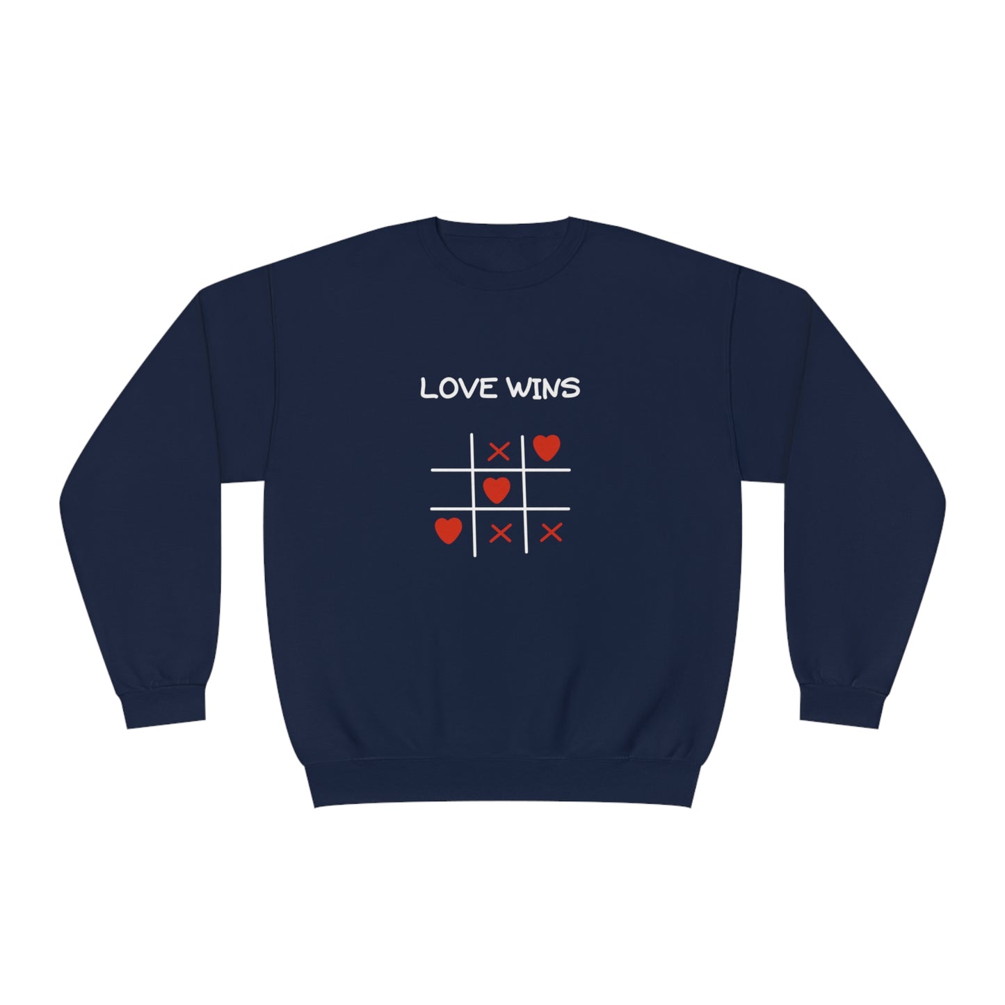 Love Wins. Unisex NuBlend® Crewneck Sweatshirt