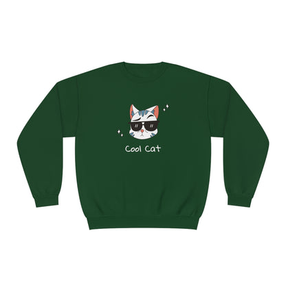 Coco The Coolest Cat I Know. Unisex NuBlend® Crewneck Sweatshirt