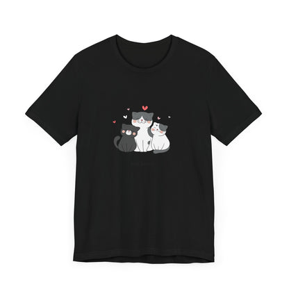 Cat Lover. Unisex Jersey Short Sleeve Tee