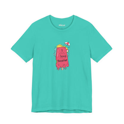 I Love Summer. Unisex Jersey Short Sleeve Tee