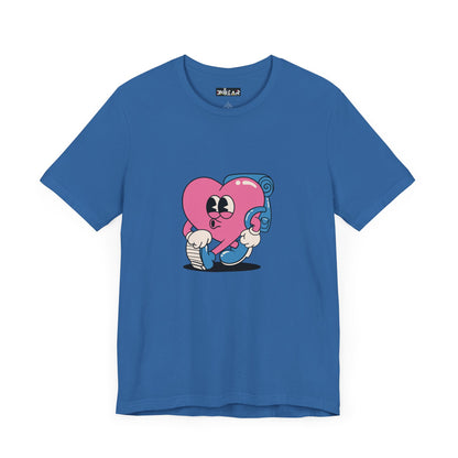Health Heart. Unisex Jersey Short Sleeve Tee