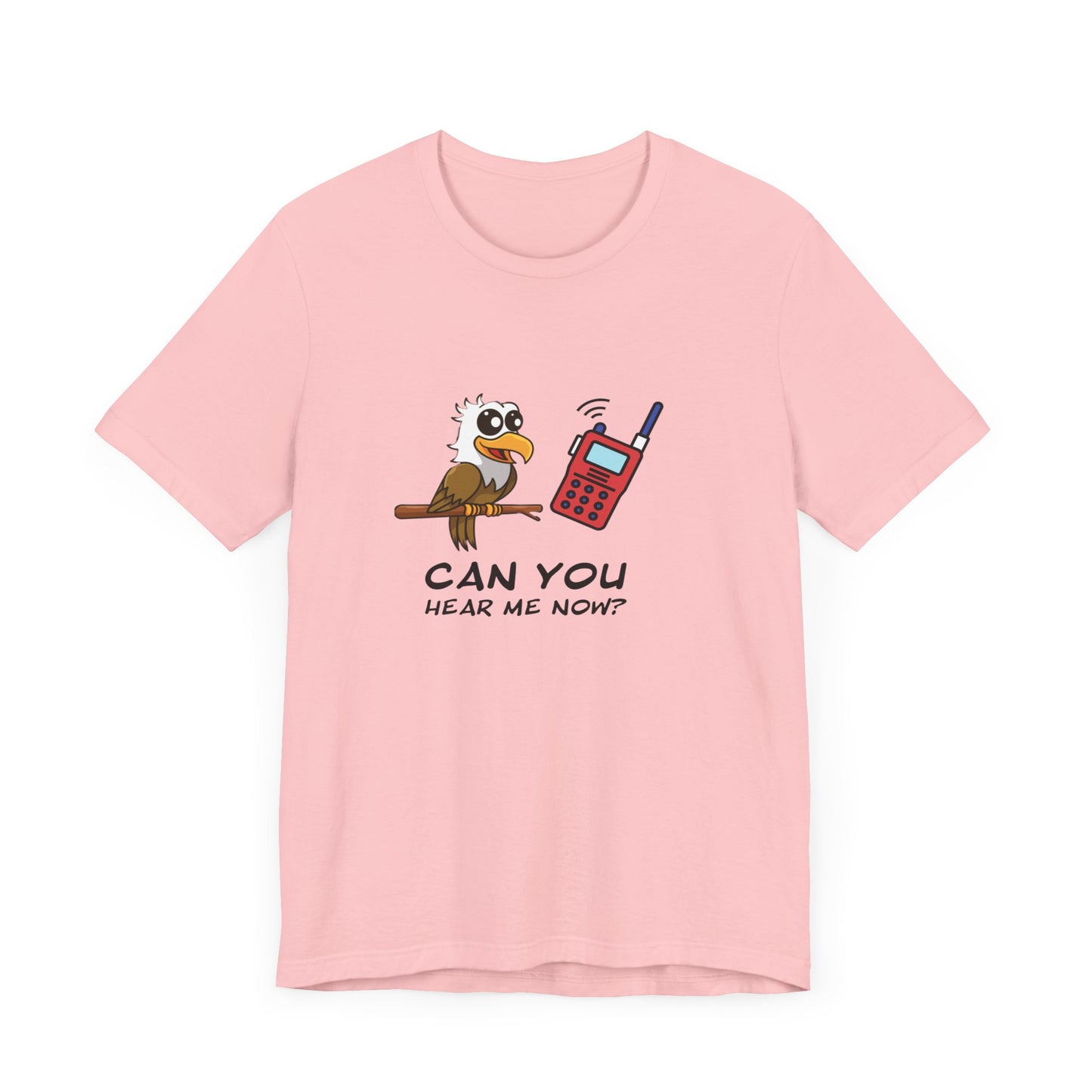 Burrowing Owl. Can You Hear Me Now? Unisex Jersey Short Sleeve Tee