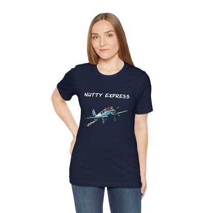 Nutty's Express Delivery. Always On-Time. Unisex Jersey Short Sleeve Tee