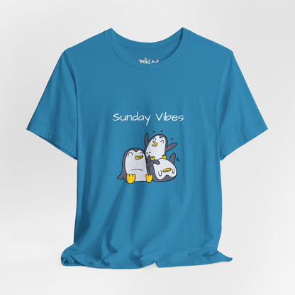 Sunday Vibes. Unisex Jersey Short Sleeve Tee