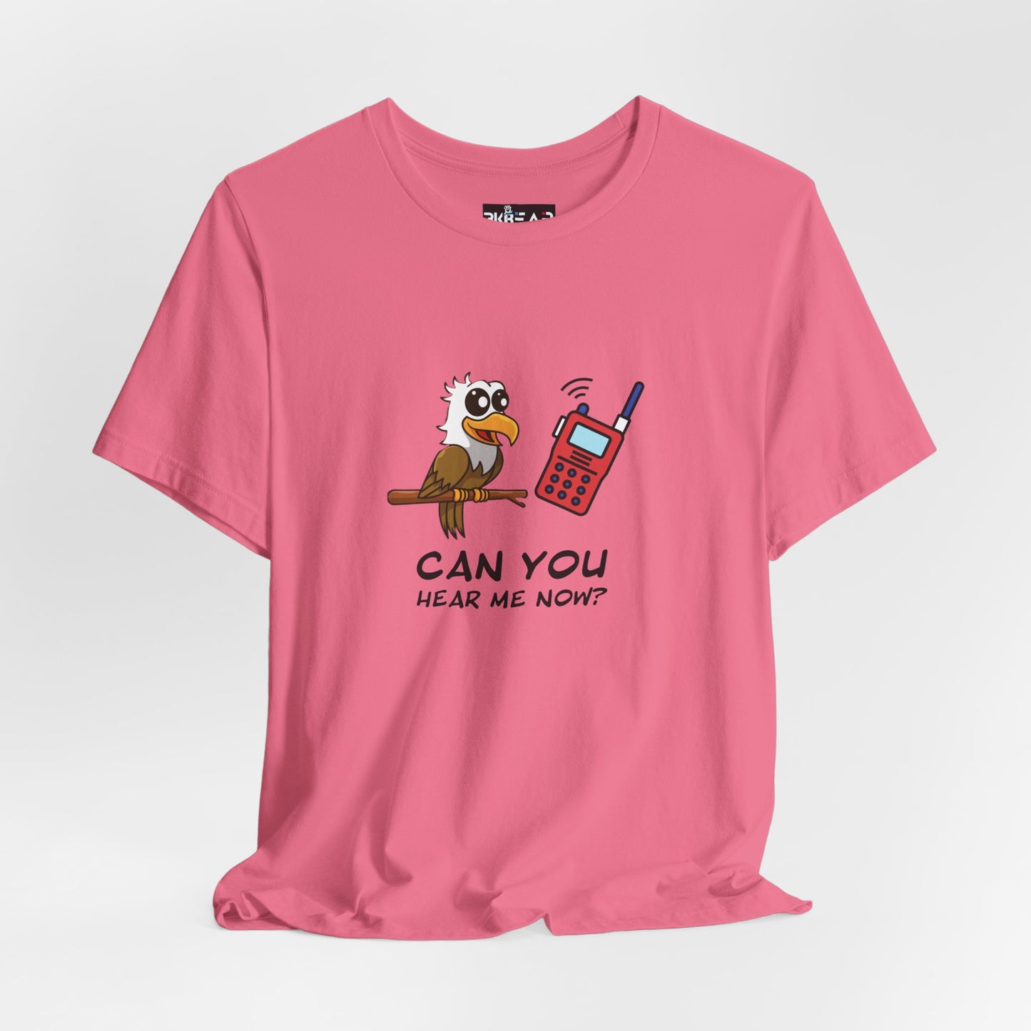 Burrowing Owl. Can You Hear Me Now? Unisex Jersey Short Sleeve Tee