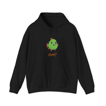 Fish In Total Disbelief. Unisex Hooded Sweatshirt.